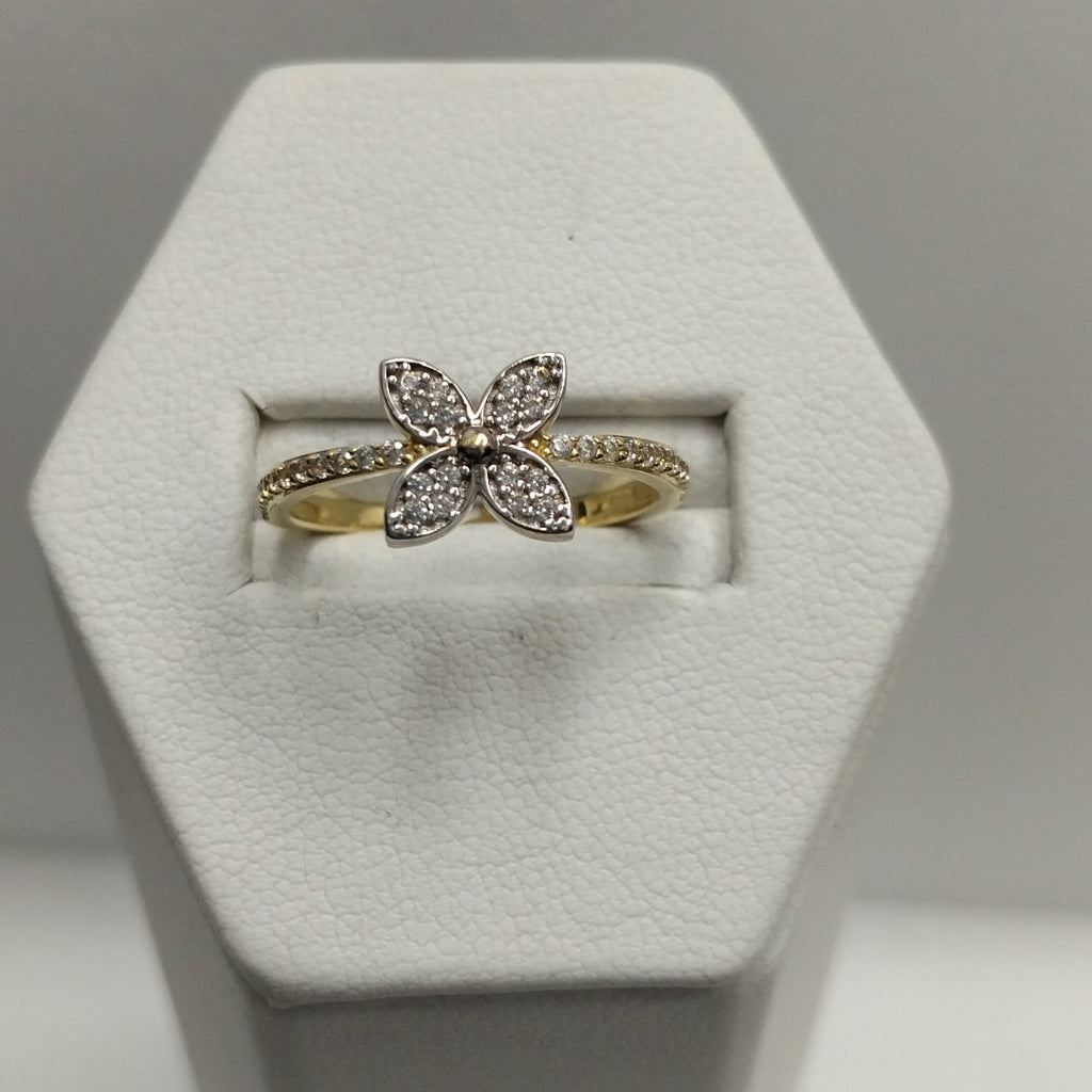 ANILLOS DAMA ORO 14K 2 (NUEVO)