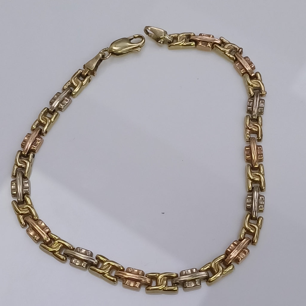 PULSERA ORO 14 K 4.9 GRMS (SEMINUEVO)
