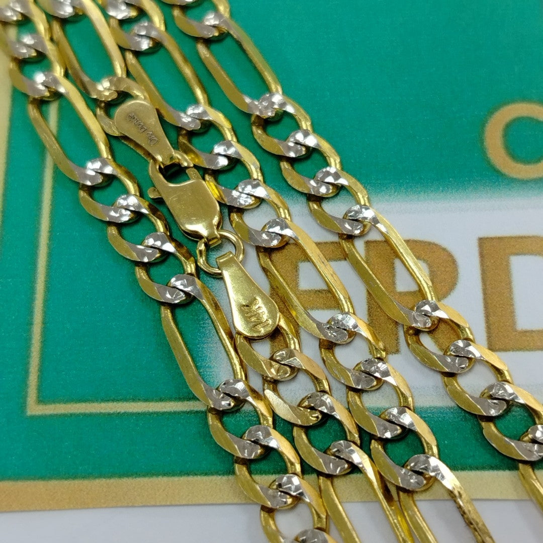 CADENA ORO, RODIADO 14 K 16.3 GRMS (SEMINUEVO)