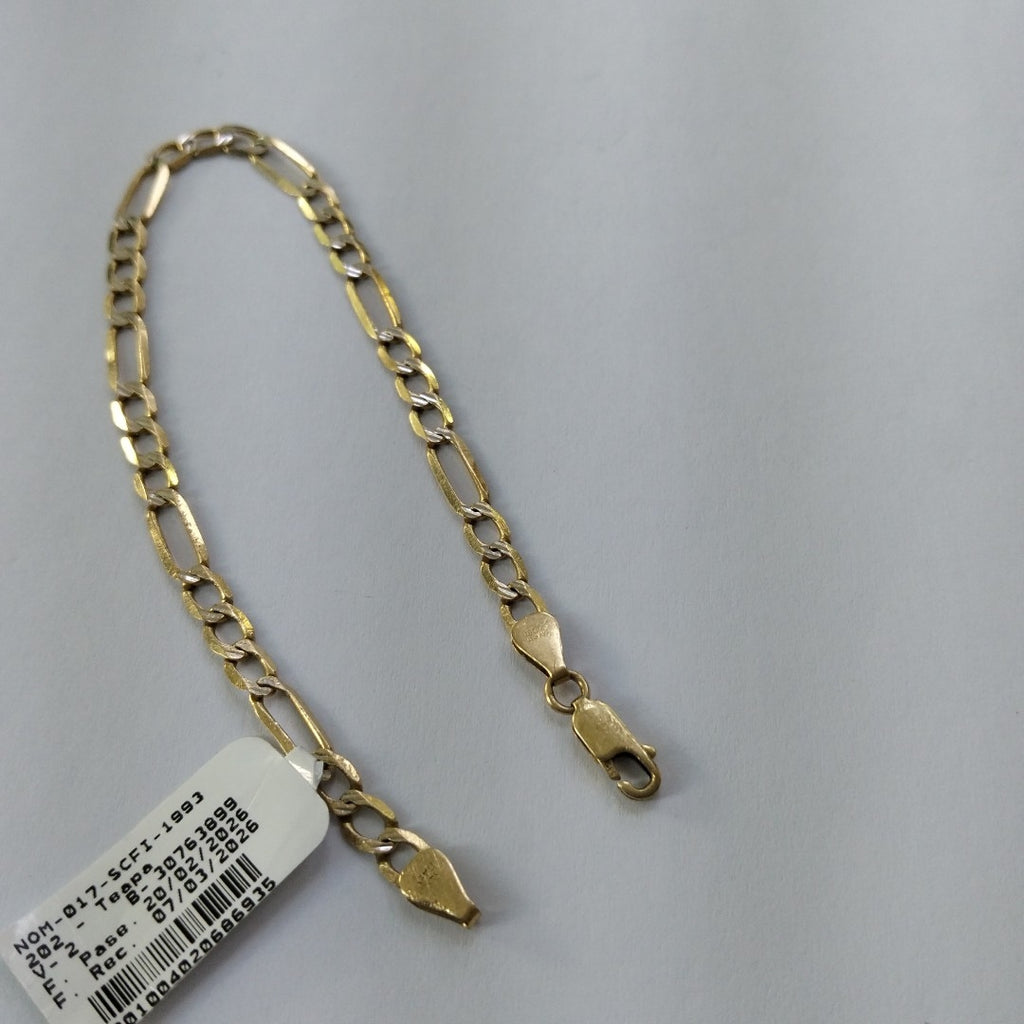 PULSERA ORO, RODIADO 14 K 5.7 GRMS (SEMINUEVO)