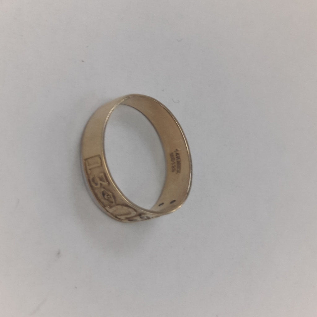ARGOLLA DE LA SUERTE ORO 14 K 3,00 GRMS (SEMINUEVO)
