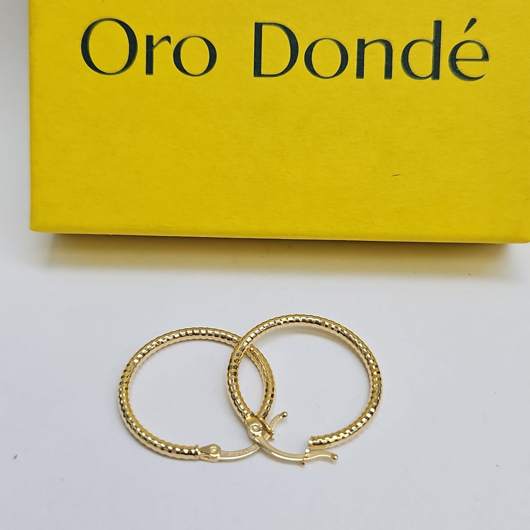 ARRACADAS ORO 10K 1.9 (NUEVO)