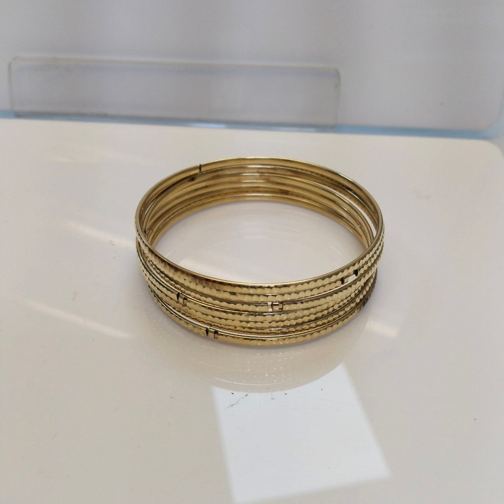 SEMANARIO DE PULSERAS ORO 14 K 25.9 GRMS (SEMINUEVO)