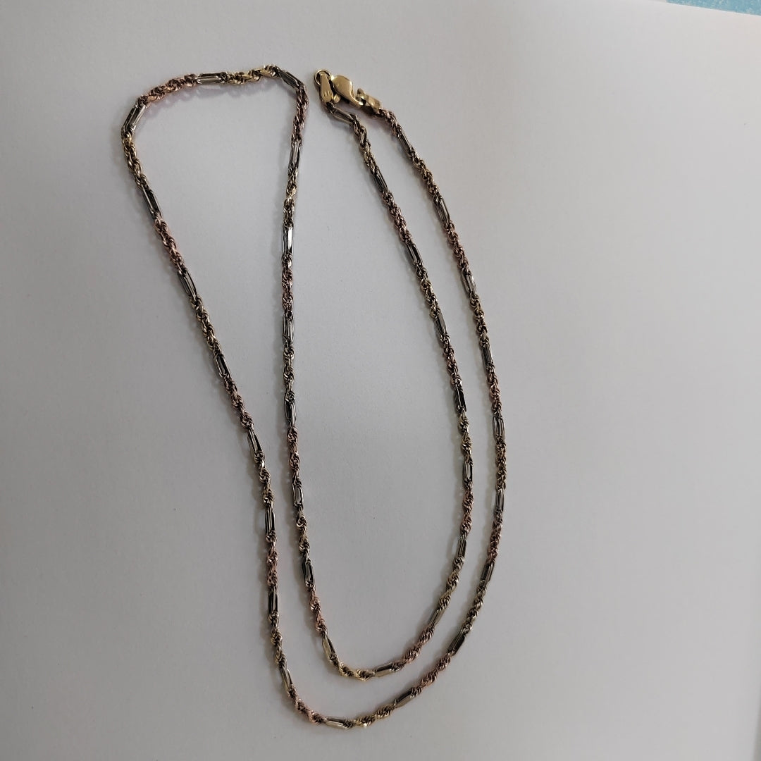 CADENA ORO 14 K 4.9 GRMS (SEMINUEVO)