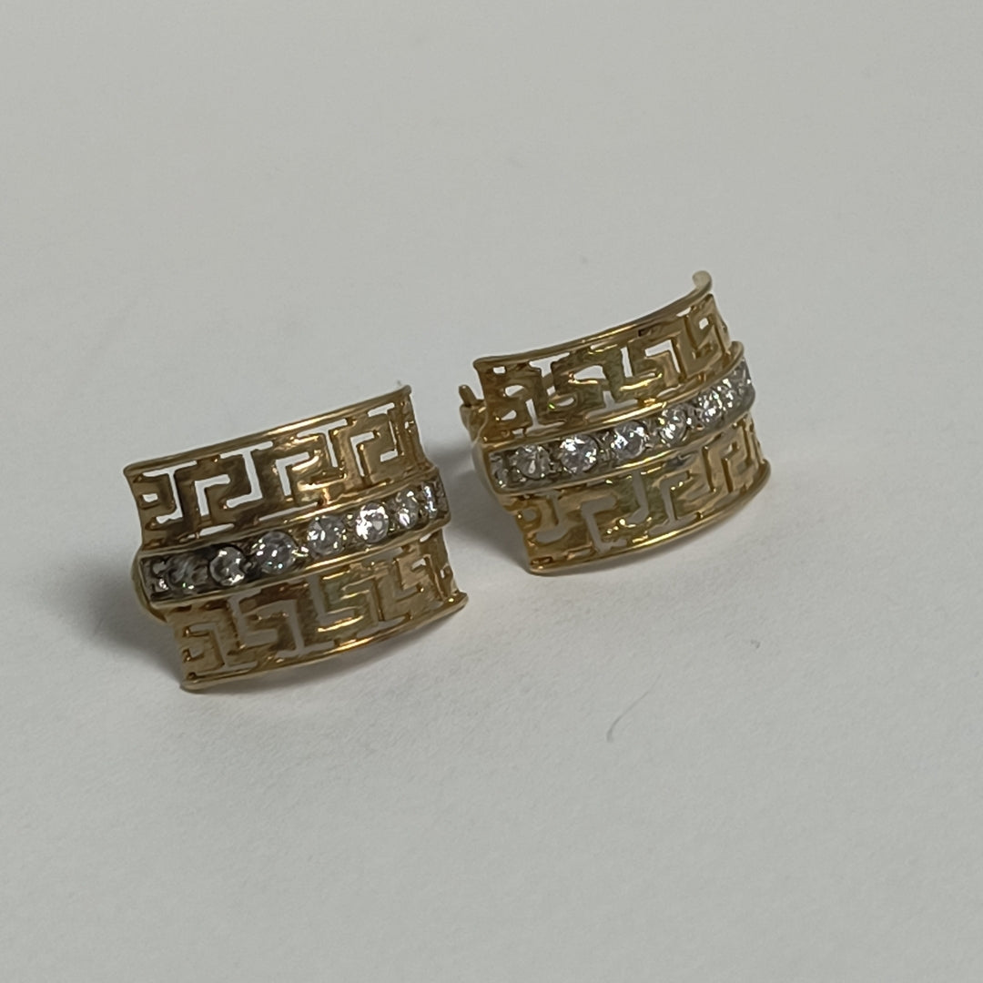 ARETES PAR ORO 10 K 3,80 GRMS (SEMINUEVO)
