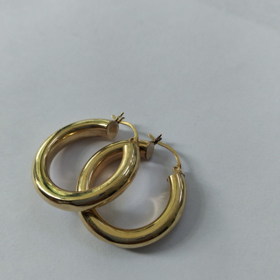 ARRACADAS PAR ORO 14 K 4.2 GRMS (SEMINUEVO)