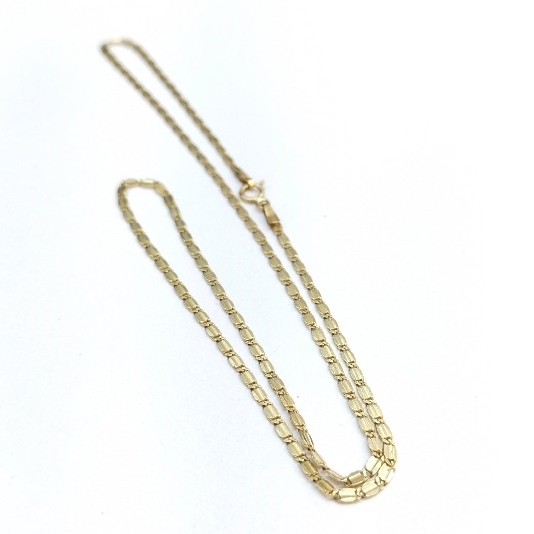 CADENA ORO 10 K 3.4 GRMS (SEMINUEVO)