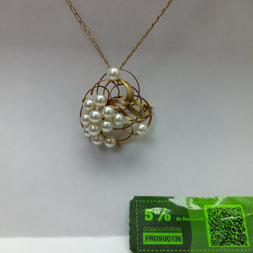 DIJE,PRENDEDOR ORO 18 K 12,50 GRMS (SEMINUEVO)