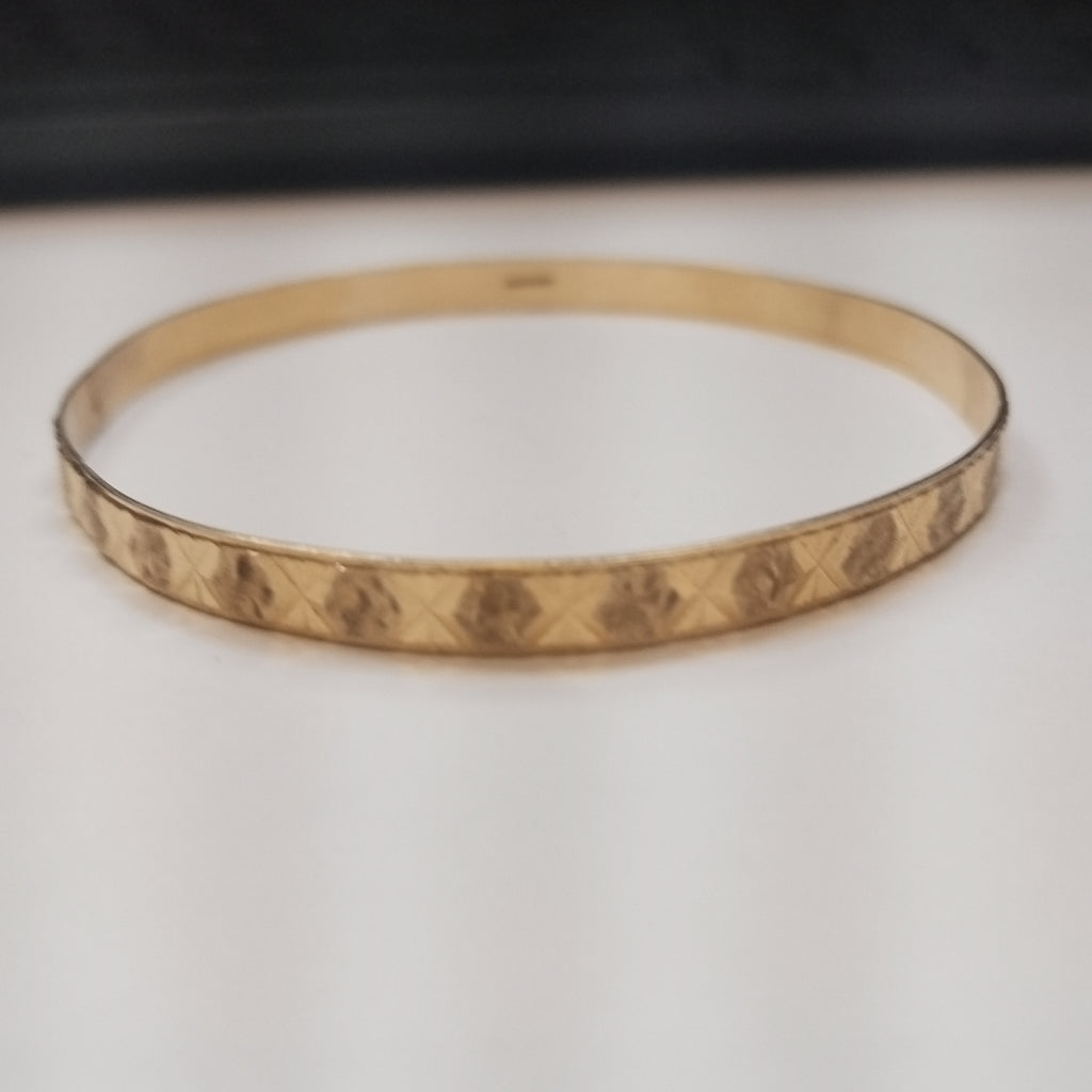 PULSERA RIGIDA ORO 14 K 8.1 GRMS (SEMINUEVO)