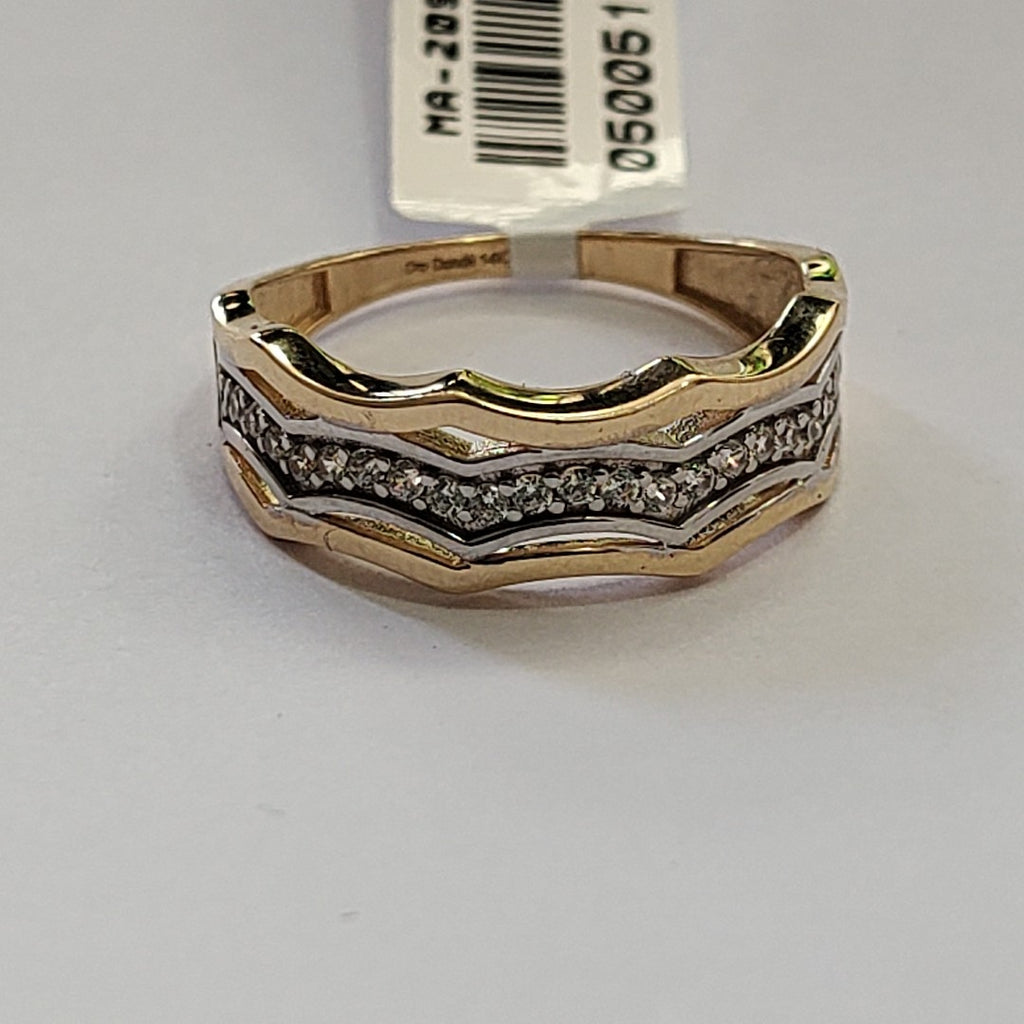 ANILLOS DAMA ORO 14K 2.8 (NUEVO)