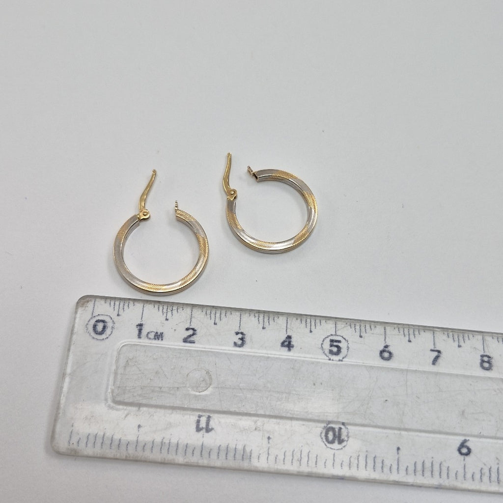 ARRACADAS PAR ORO 14 K 2.7 GRMS (SEMINUEVO)