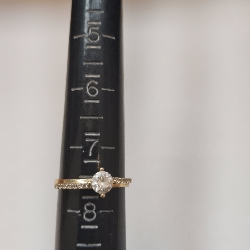 SOLITARIO ORO 14 K 2 GRMS (SEMINUEVO)