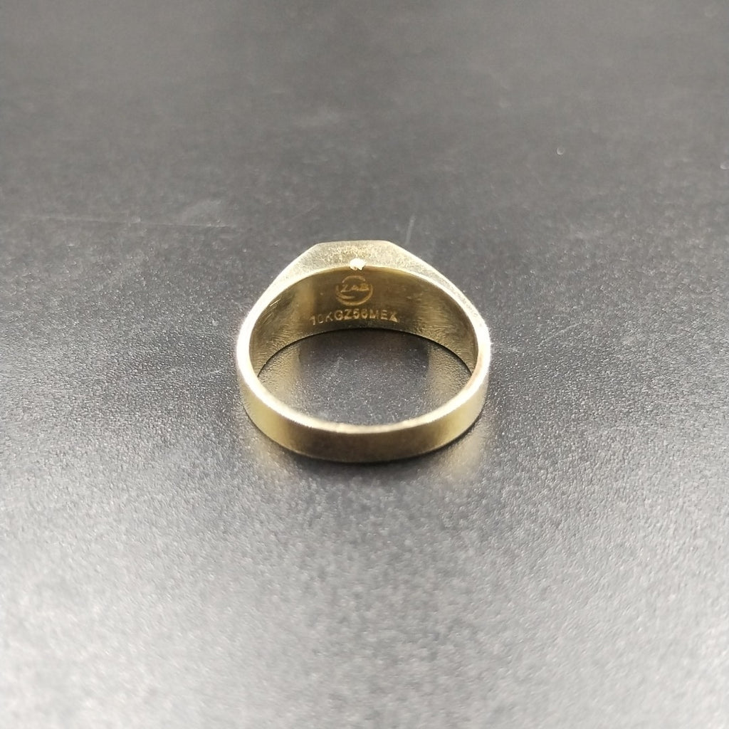 ANILLO CONMEMORATIVO ORO 10 K 8,00 GRMS (SEMINUEVO)