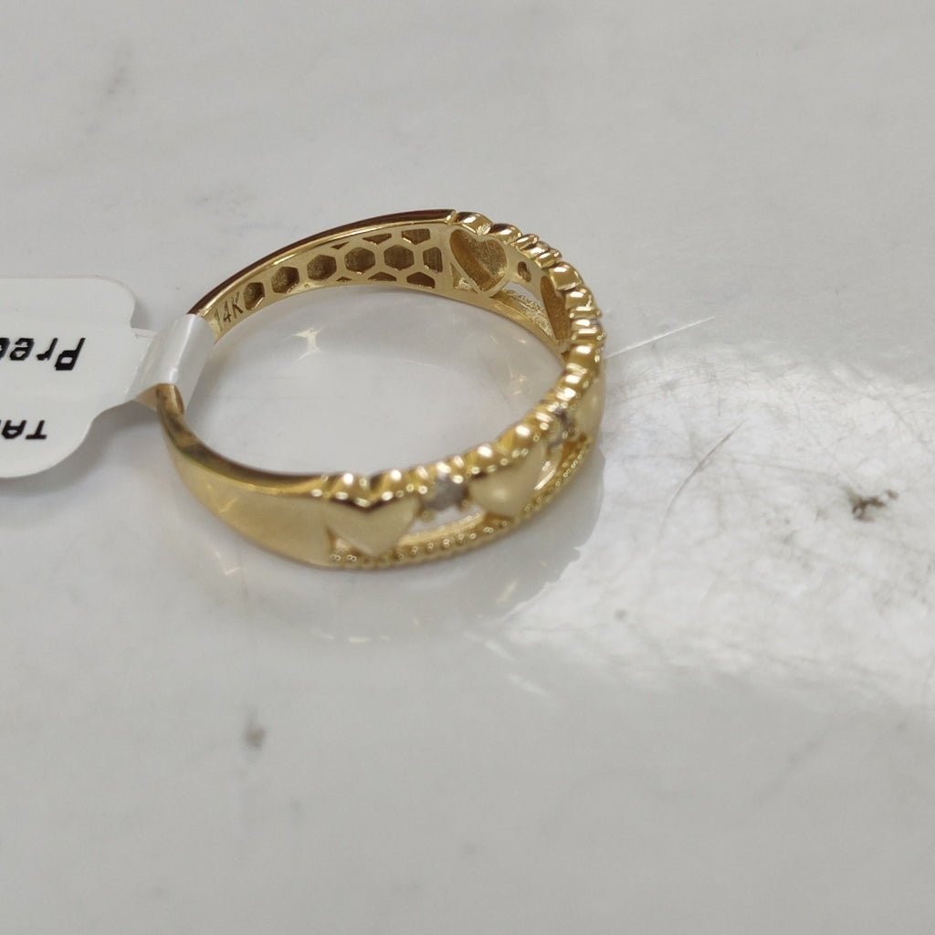 ANILLOS DAMA ORO 14K 2 (NUEVO)