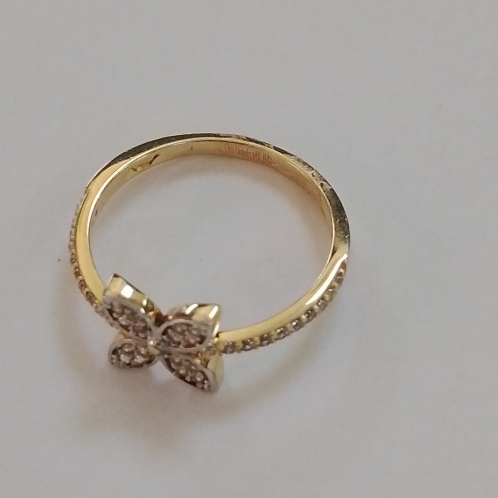 ANILLOS DAMA ORO 14K 2 (NUEVO)