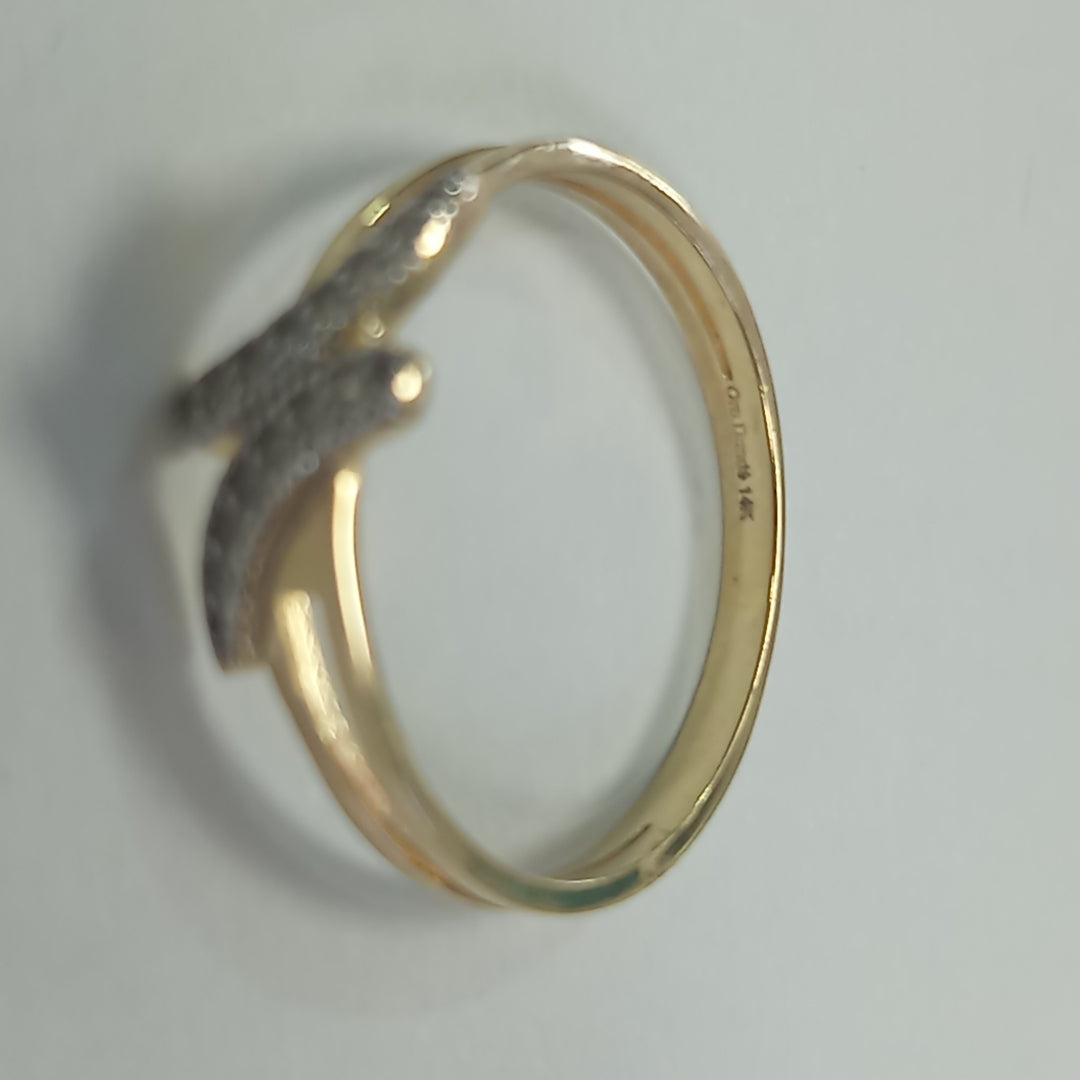 ANILLOS DAMA ORO 14K 1.6 (NUEVO)