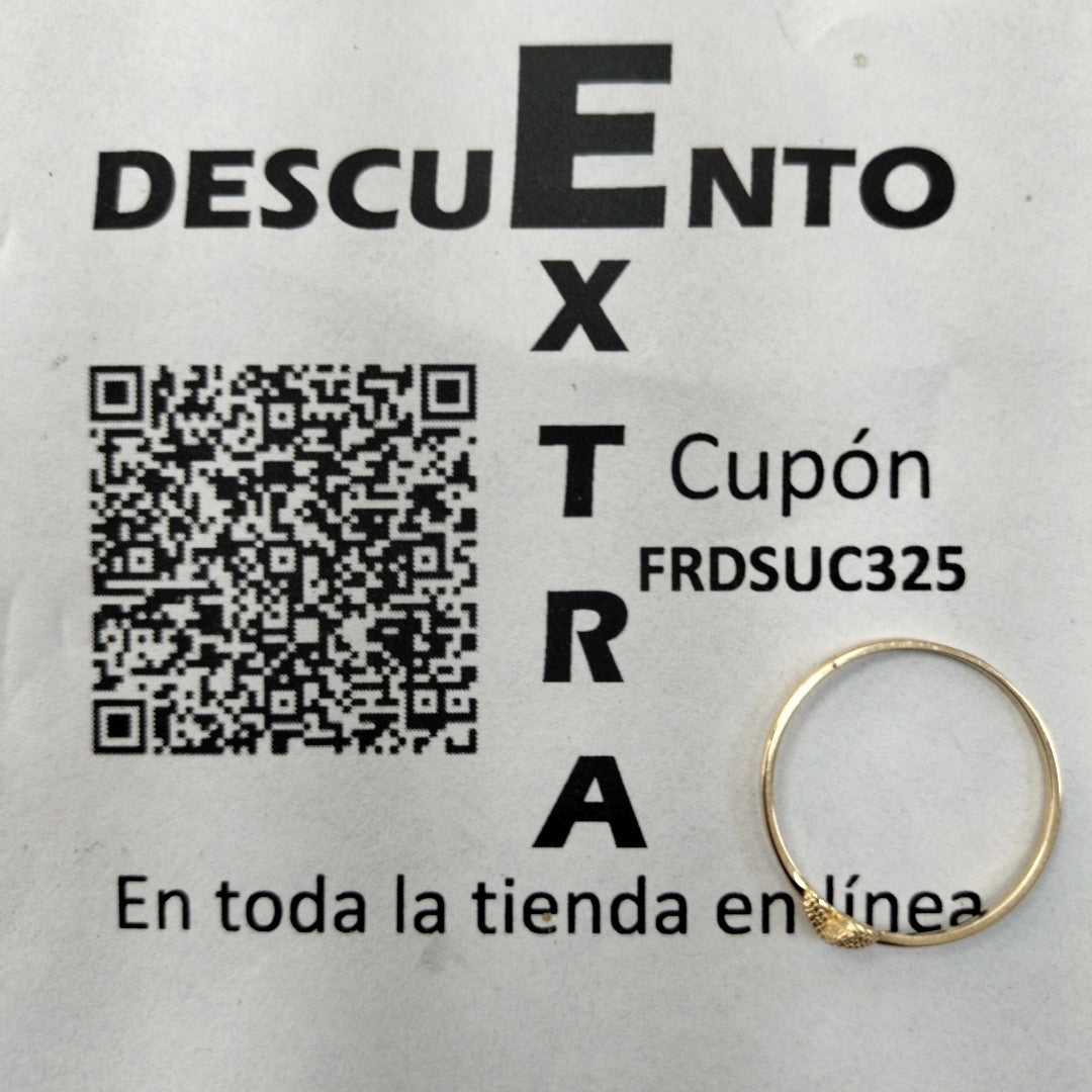 ANILLOS DAMA ORO 10K 0.7 (NUEVO)