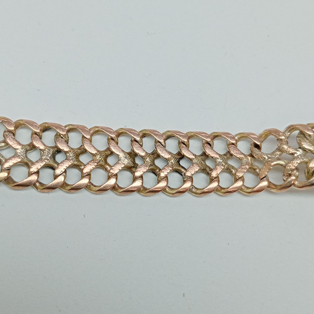 RELOJ CAJA ACERO PULSO ORO ORO 8 K 31,40 GRMS (SEMINUEVO)