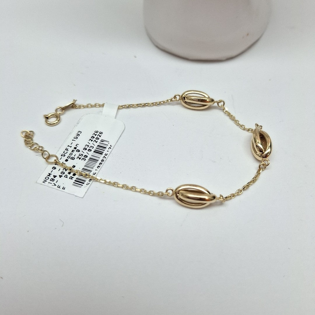 PULSERAS DAMA ORO 14K 3 (NUEVO)