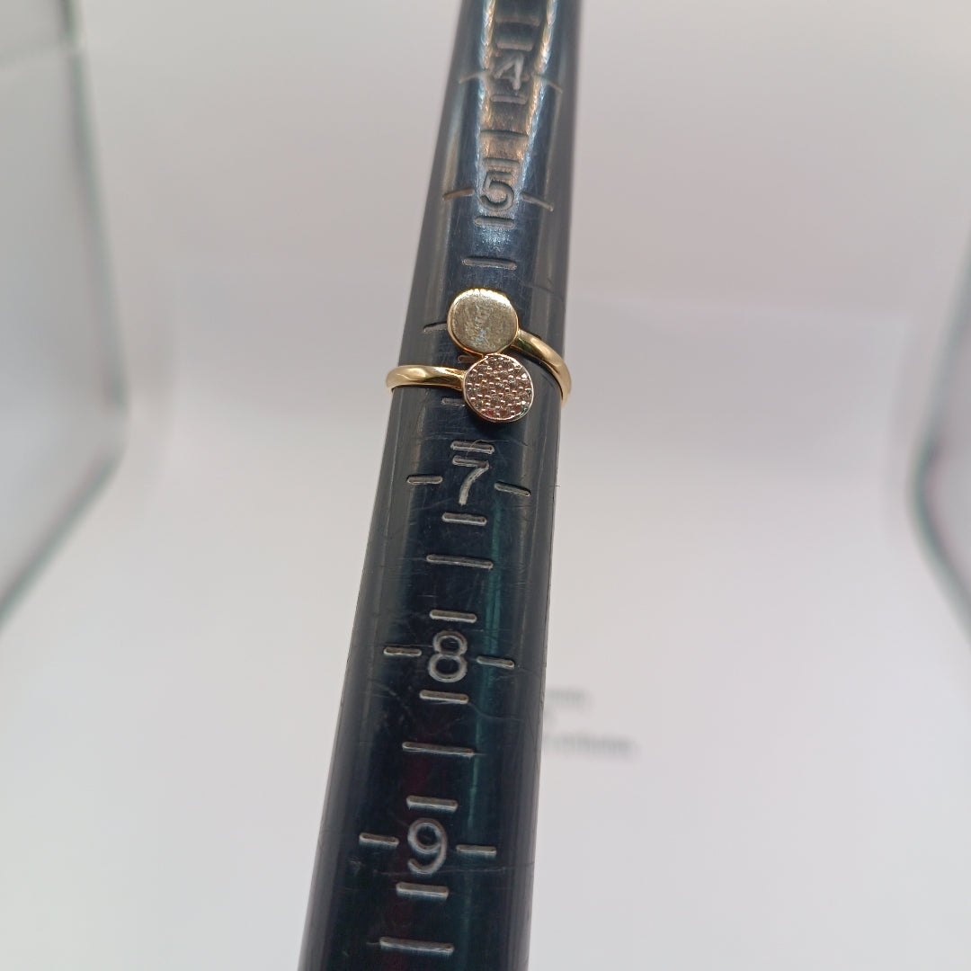 ANILLOS DAMA ORO 14K 1.5 (NUEVO)