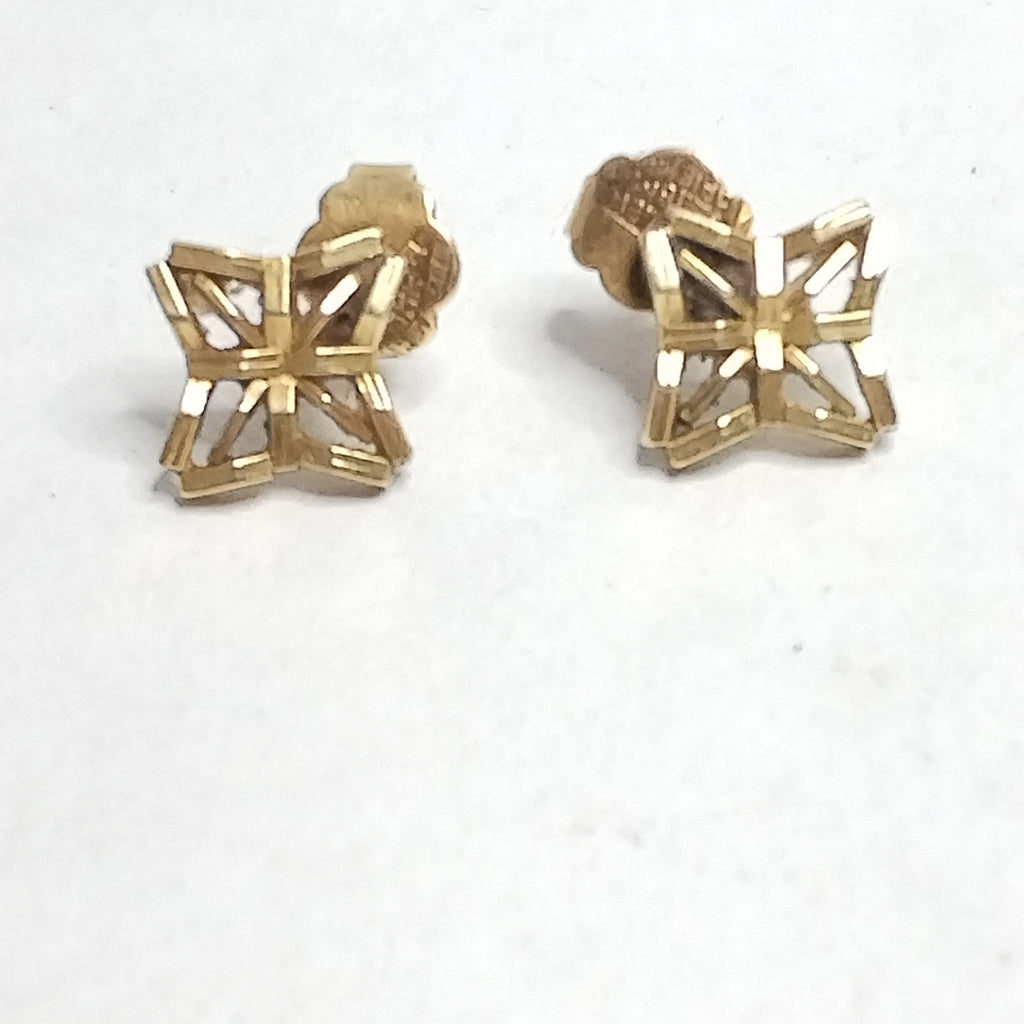 ARETES PAR ORO 18 K 2,00 GRMS (SEMINUEVO)