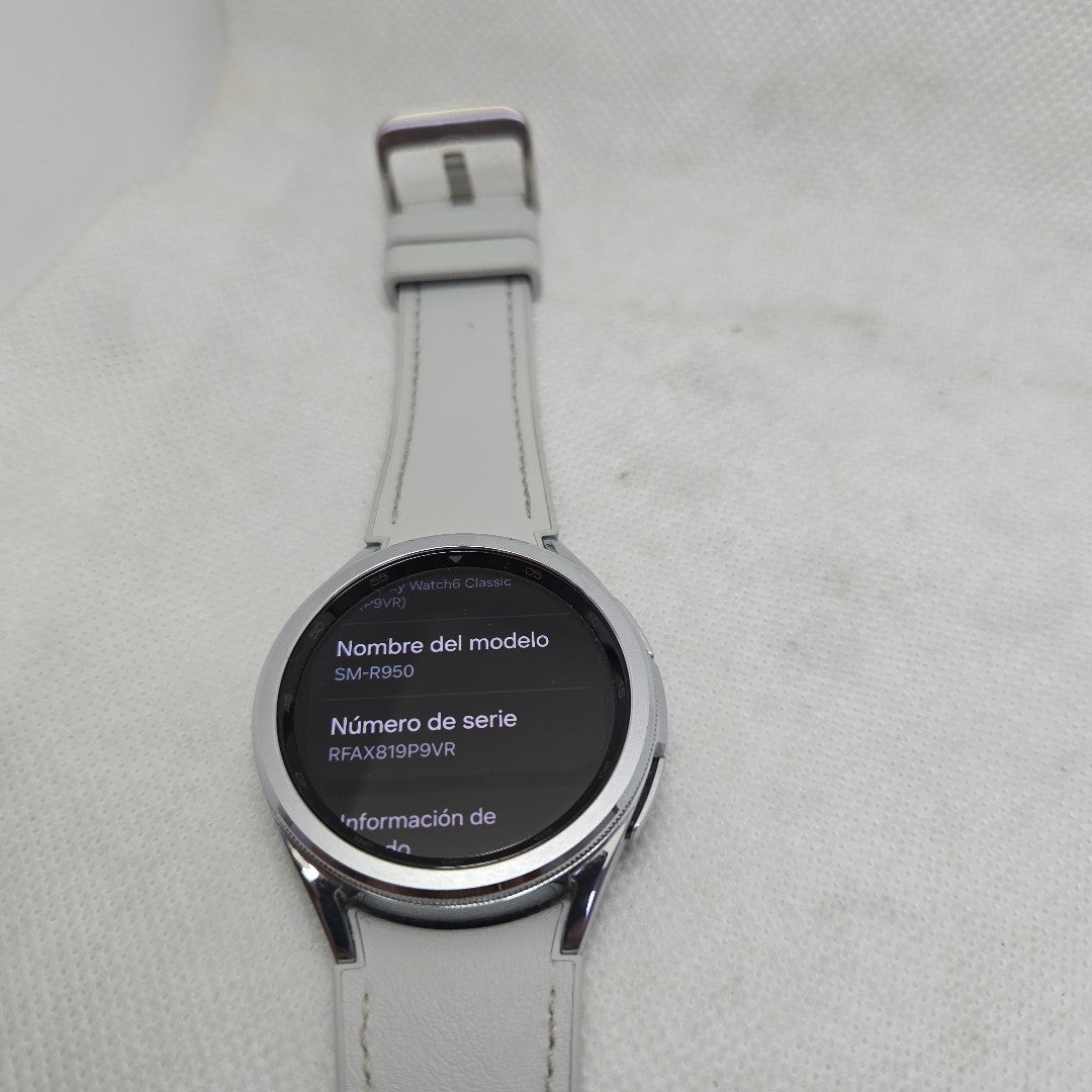 SMARTWATCH SAMSUNG GALAXY WATCH 6 CLASSIC SM-R950 43 MM GPS (SEMINUEVO)