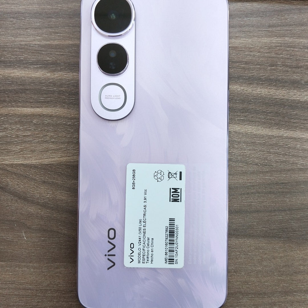 CELULAR VIVO V50 LITE V2441 (2025) 256 GB 8 GB RAM (SEMINUEVO)