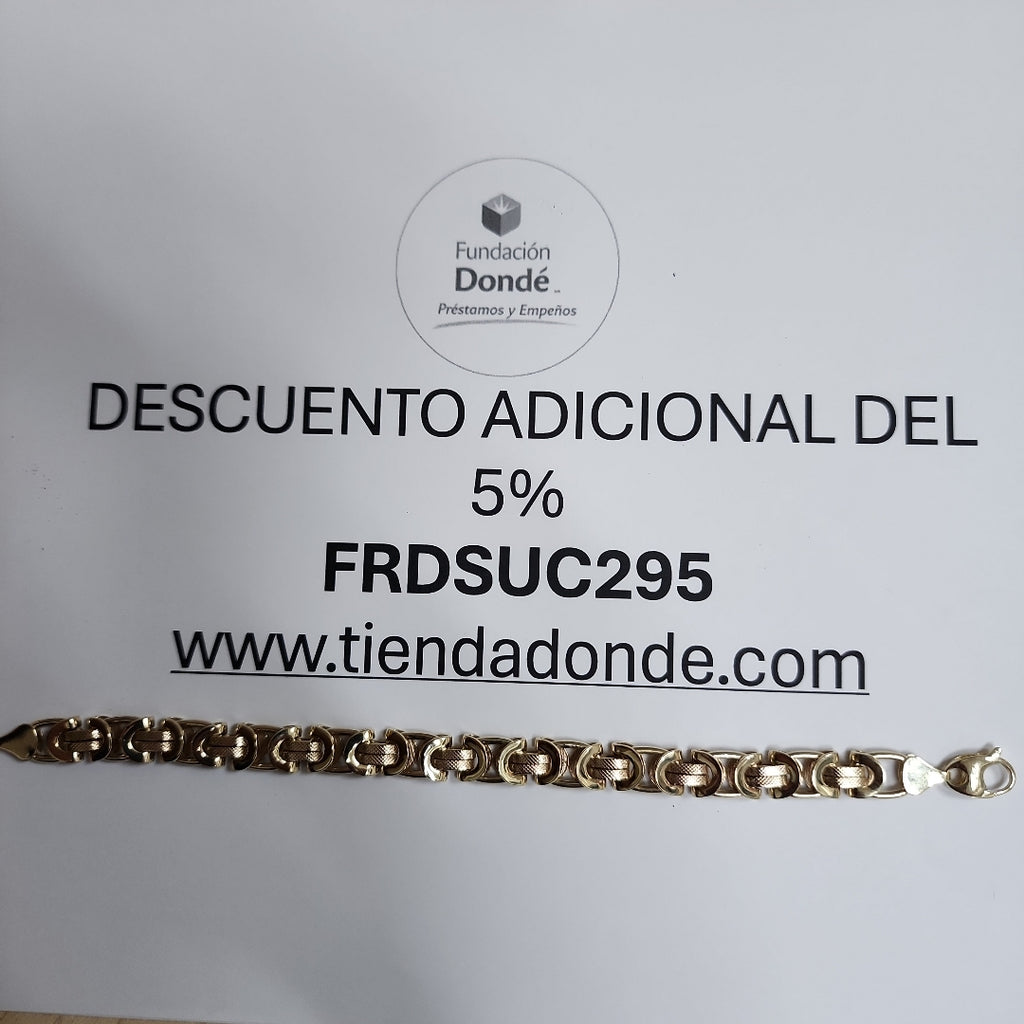 PULSERAS DAMA ORO 10K 13.7 (NUEVO)