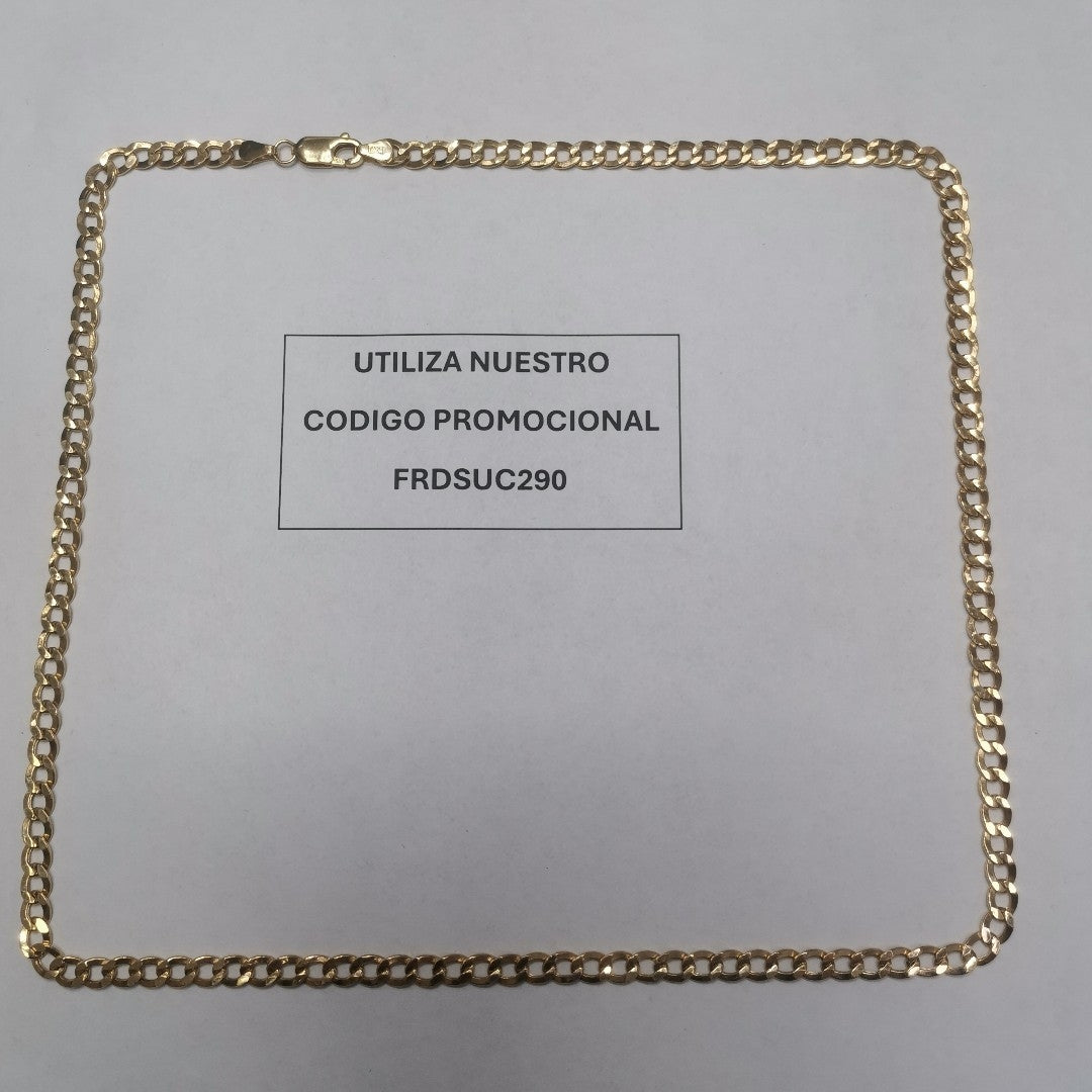 CADENA ORO 14 K 7.8 GRMS (SEMINUEVO)