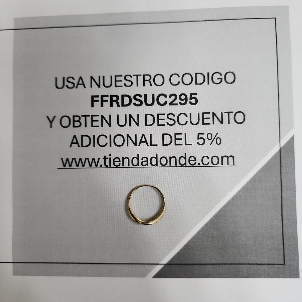 ANILLOS DAMA ORO 14K 1.4 (NUEVO)