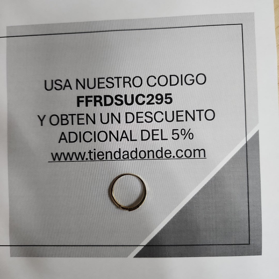 ANILLOS DAMA ORO 14K 1.7 (NUEVO)