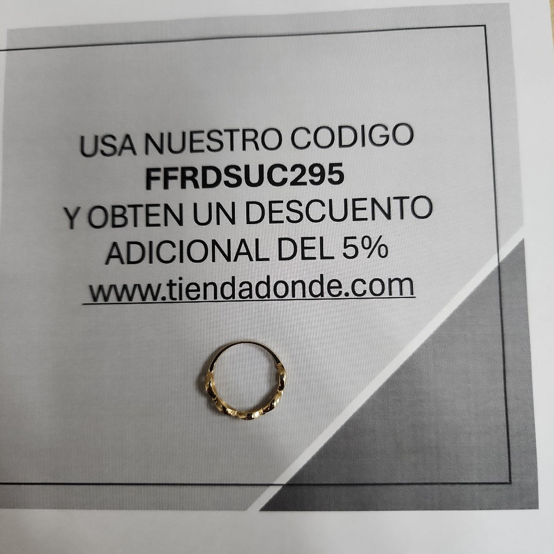 ANILLOS DAMA ORO 14K 1.7 (NUEVO)