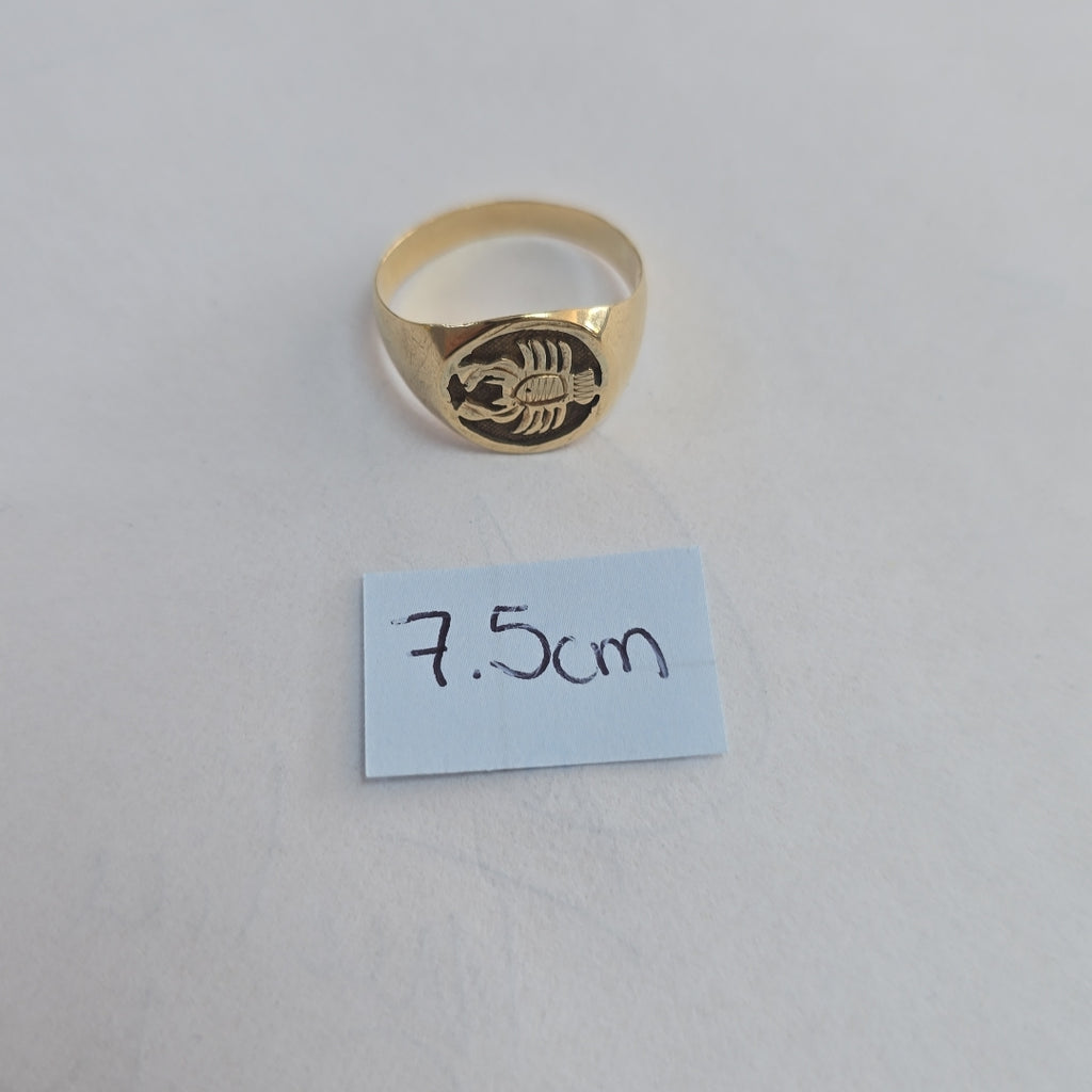 ANILLO ORO 14 K 3 GRMS (SEMINUEVO)