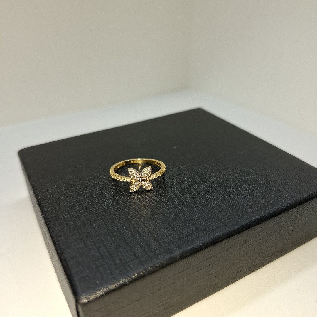 ANILLOS DAMA ORO 14K 2 (NUEVO)