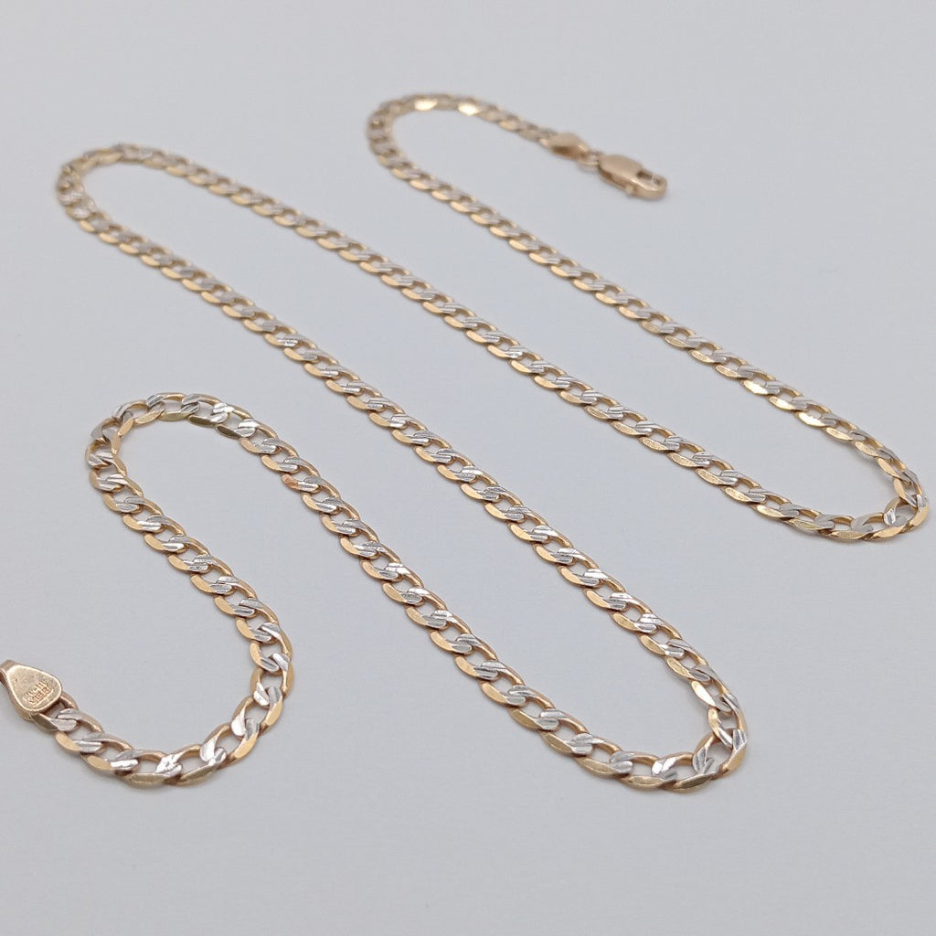 CADENA ORO,RODIADO 14 K 10,30 GRMS (SEMINUEVO)