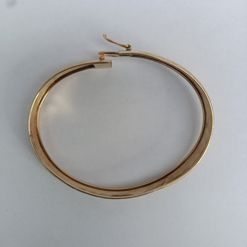 PULSERA RIGIDA ORO 14 K 7,50 GRMS (SEMINUEVO)