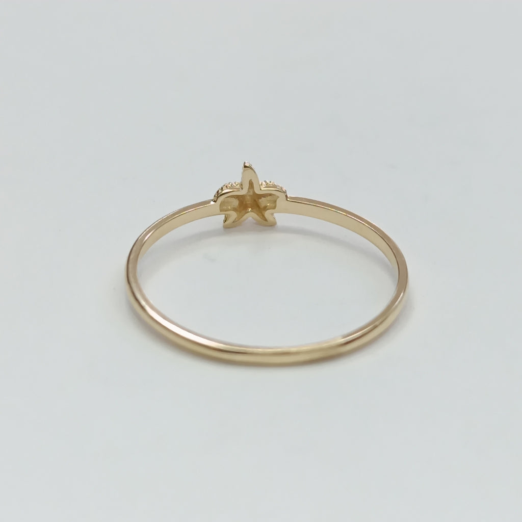 ANILLOS DAMA ORO 14K 0.8 (NUEVO)