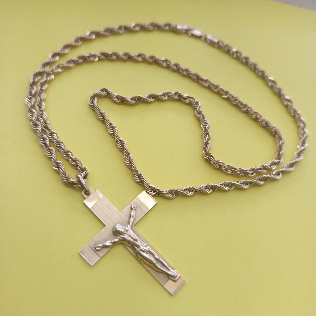 CADENA, DIJE ORO 14 K 14.3 GRMS (SEMINUEVO)