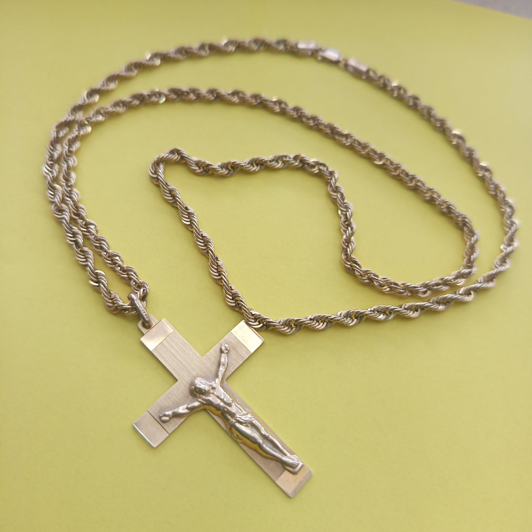 CADENA, DIJE ORO 14 K 14.3 GRMS (SEMINUEVO)