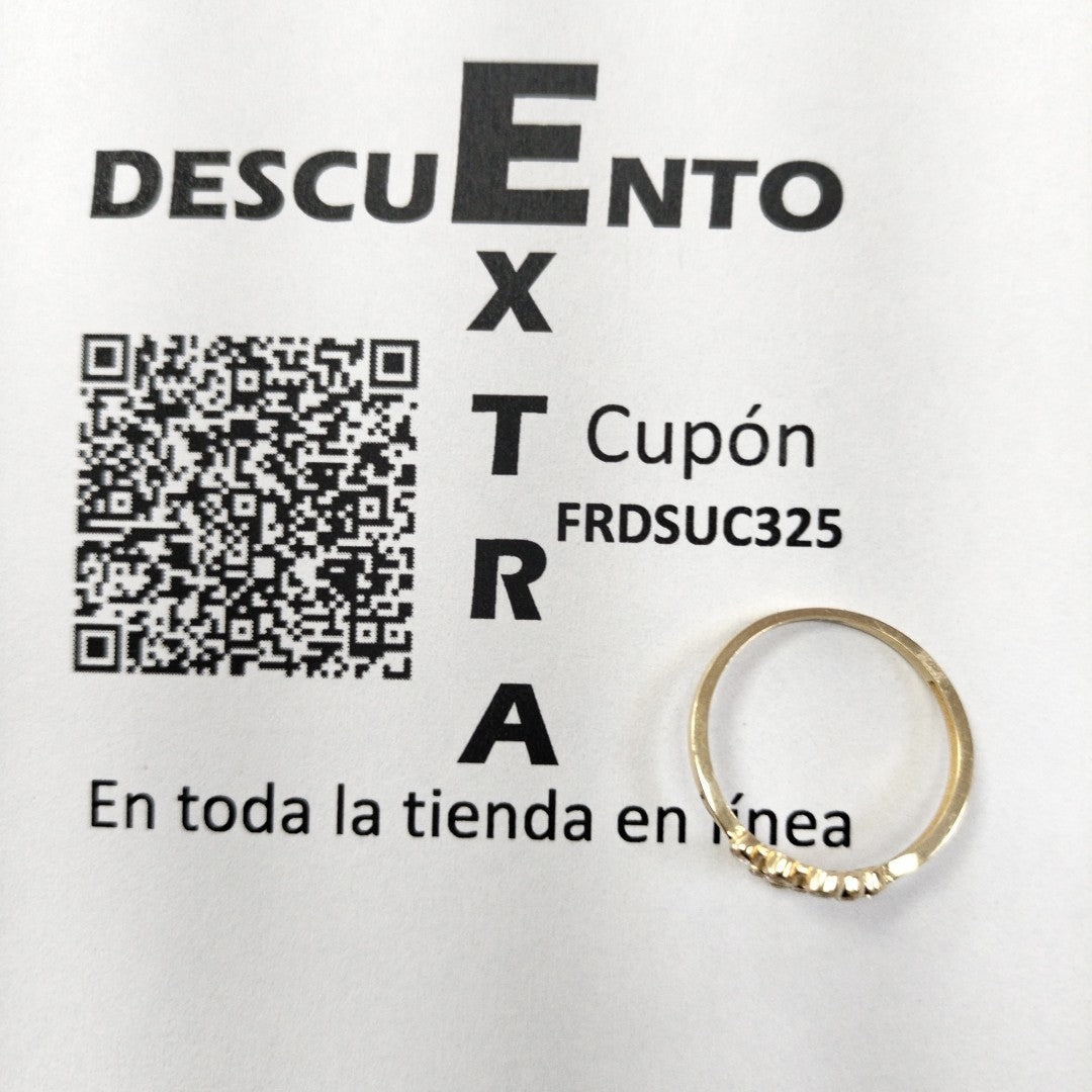ANILLOS DAMA ORO 14K 1.5 (NUEVO)