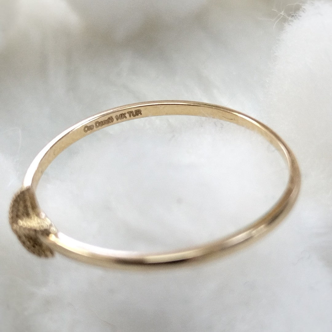 ANILLOS DAMA ORO 14K 0.8 (NUEVO)
