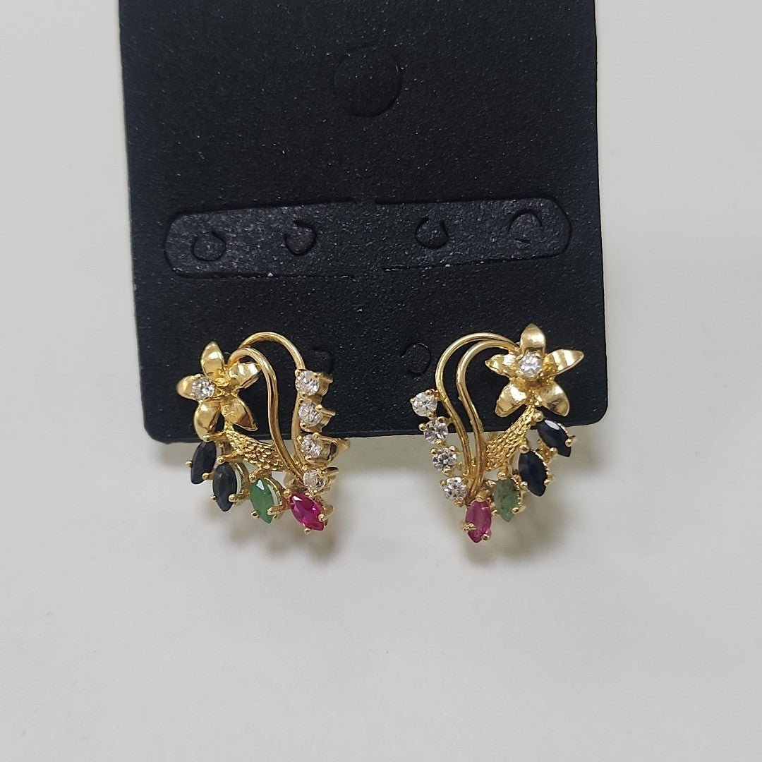 ARETES PAR ORO 10 K 3,80 GRMS (SEMINUEVO)