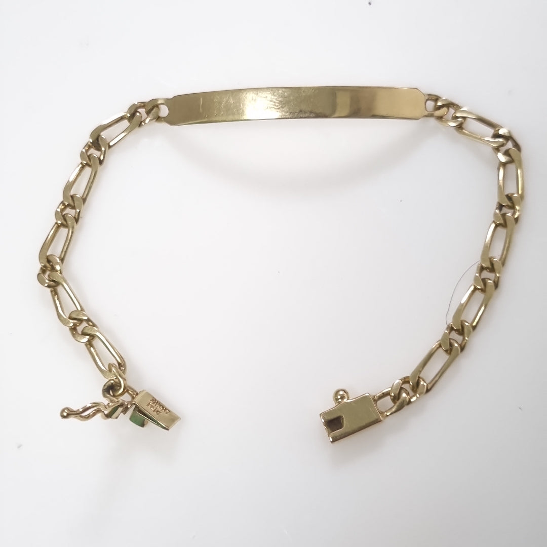 ESCLAVA ORO 14 K 9.1 GRMS (SEMINUEVO)
