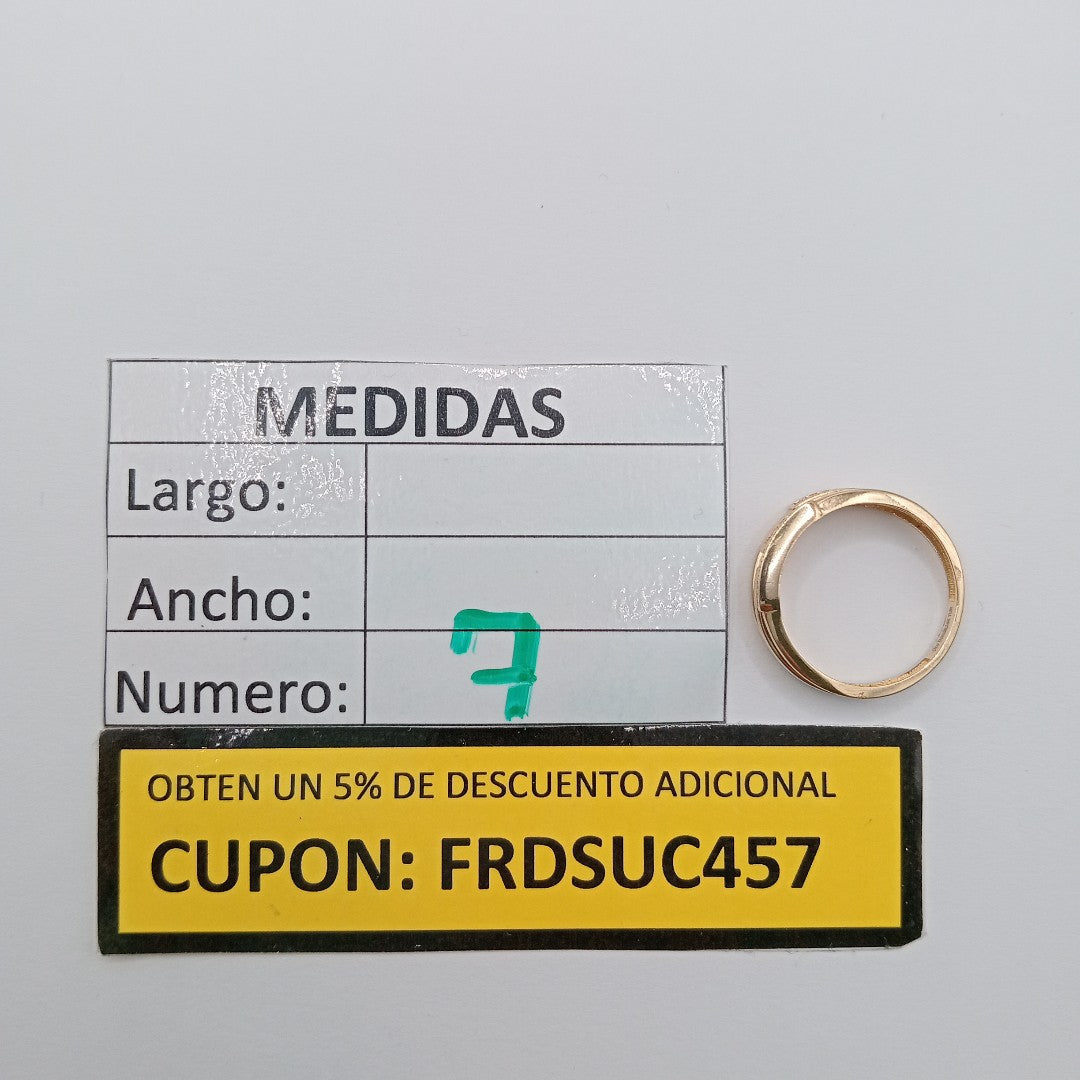 ANILLOS DAMA ORO 14K 2.4 (NUEVO)