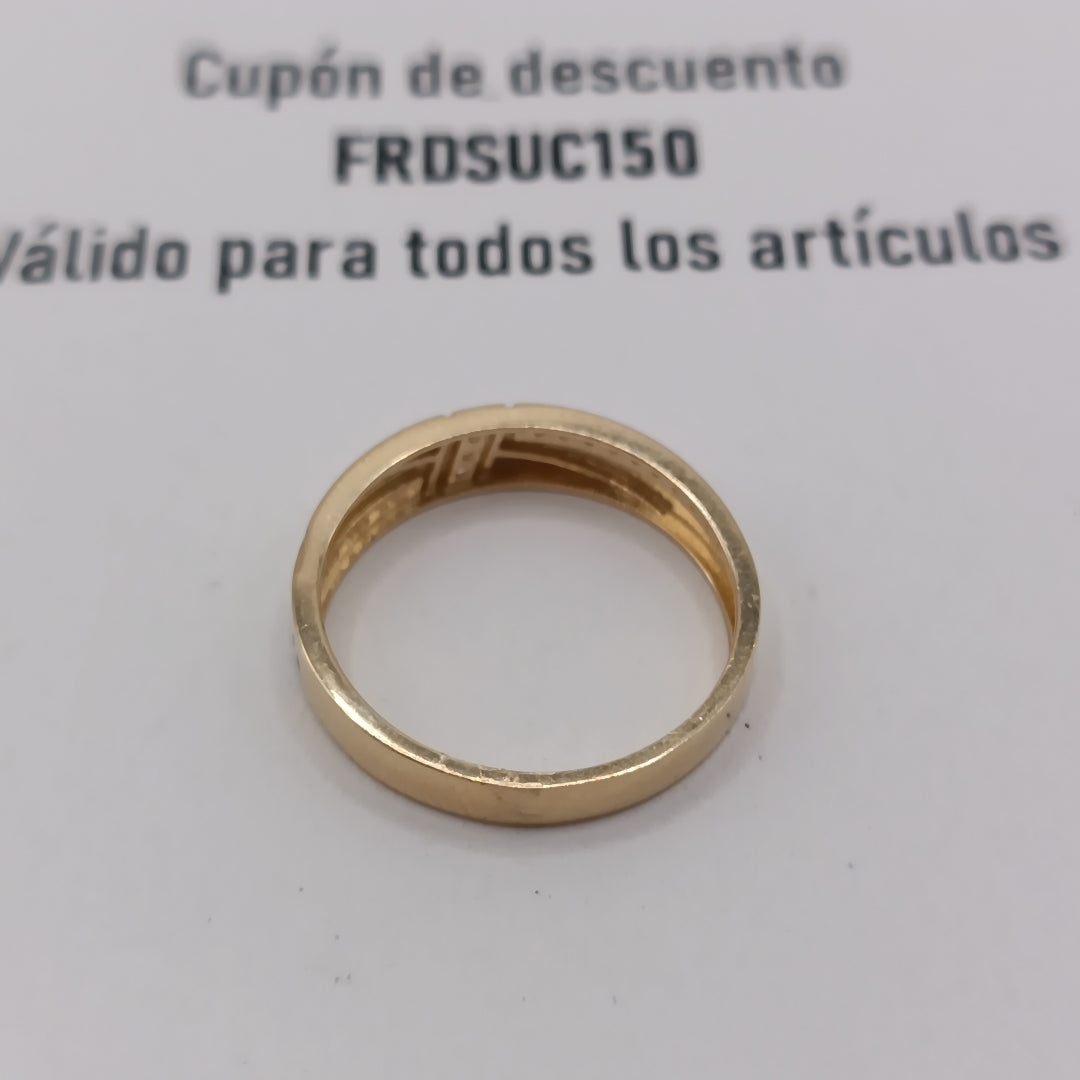 ANILLOS DAMA ORO 14K 2 (NUEVO)