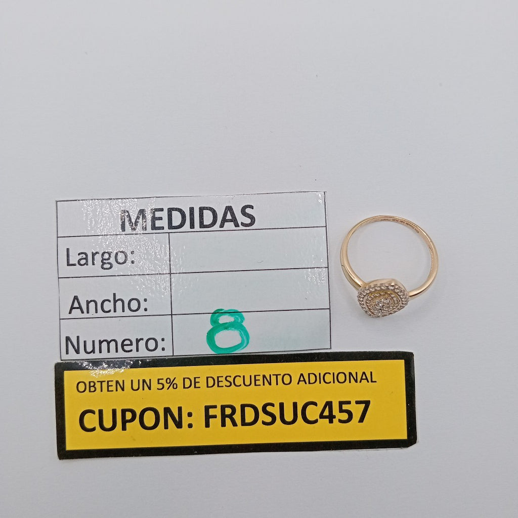 ANILLOS DAMA ORO 14K 2.9 (NUEVO)