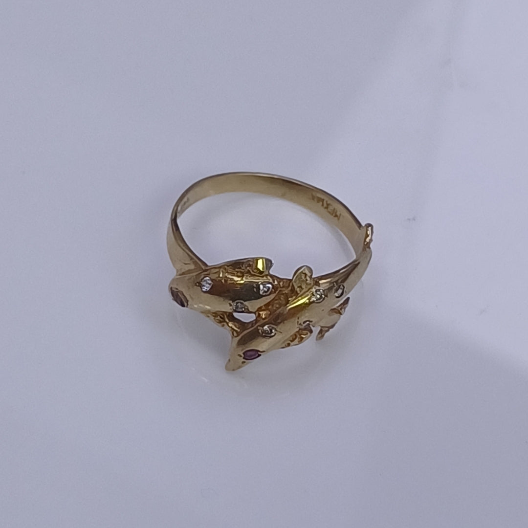 ANILLITO ORO 14 K 2,60 GRMS (SEMINUEVO)