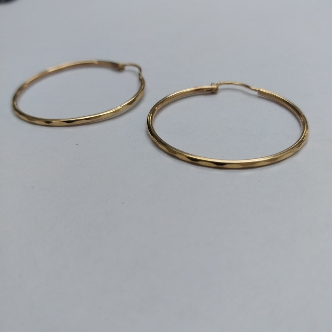ARRACADAS PAR ORO 10 K 1.9 GRMS (SEMINUEVO)