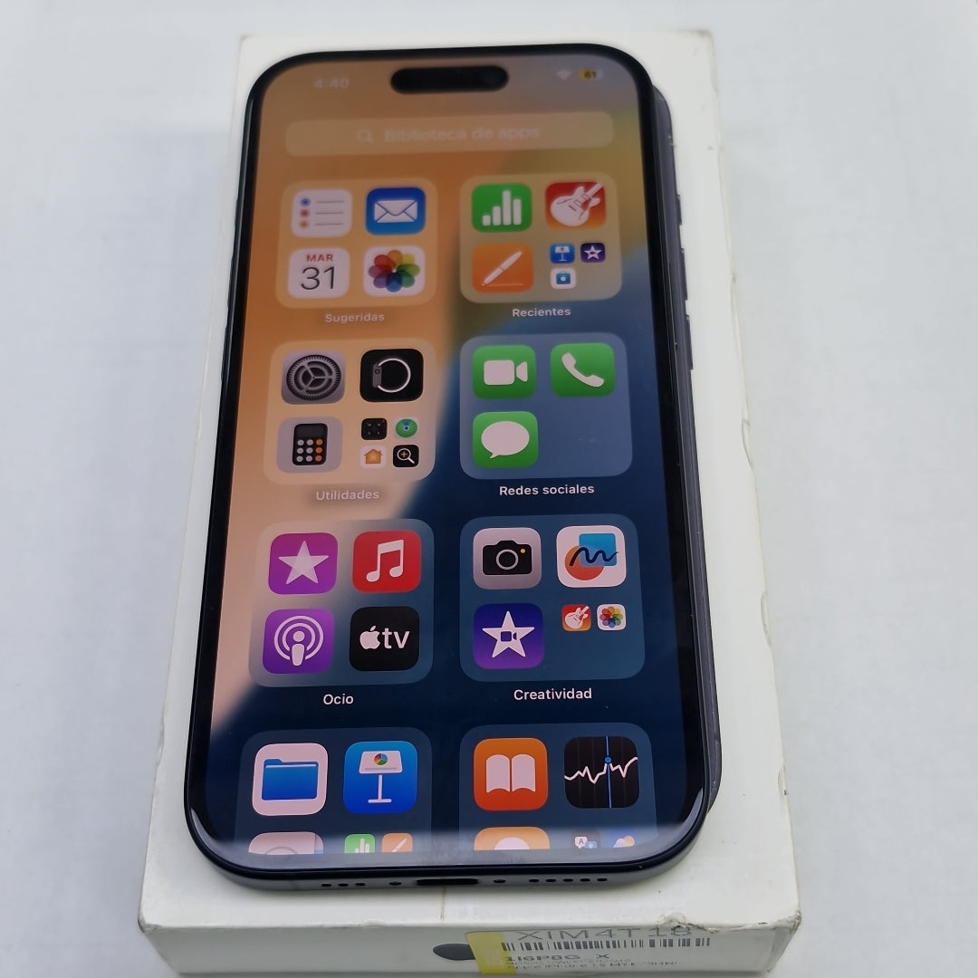 CELULAR APPLE IPHONE 16 A3287 (2024) 128 GB 8 GB RAM (SEMINUEVO)
