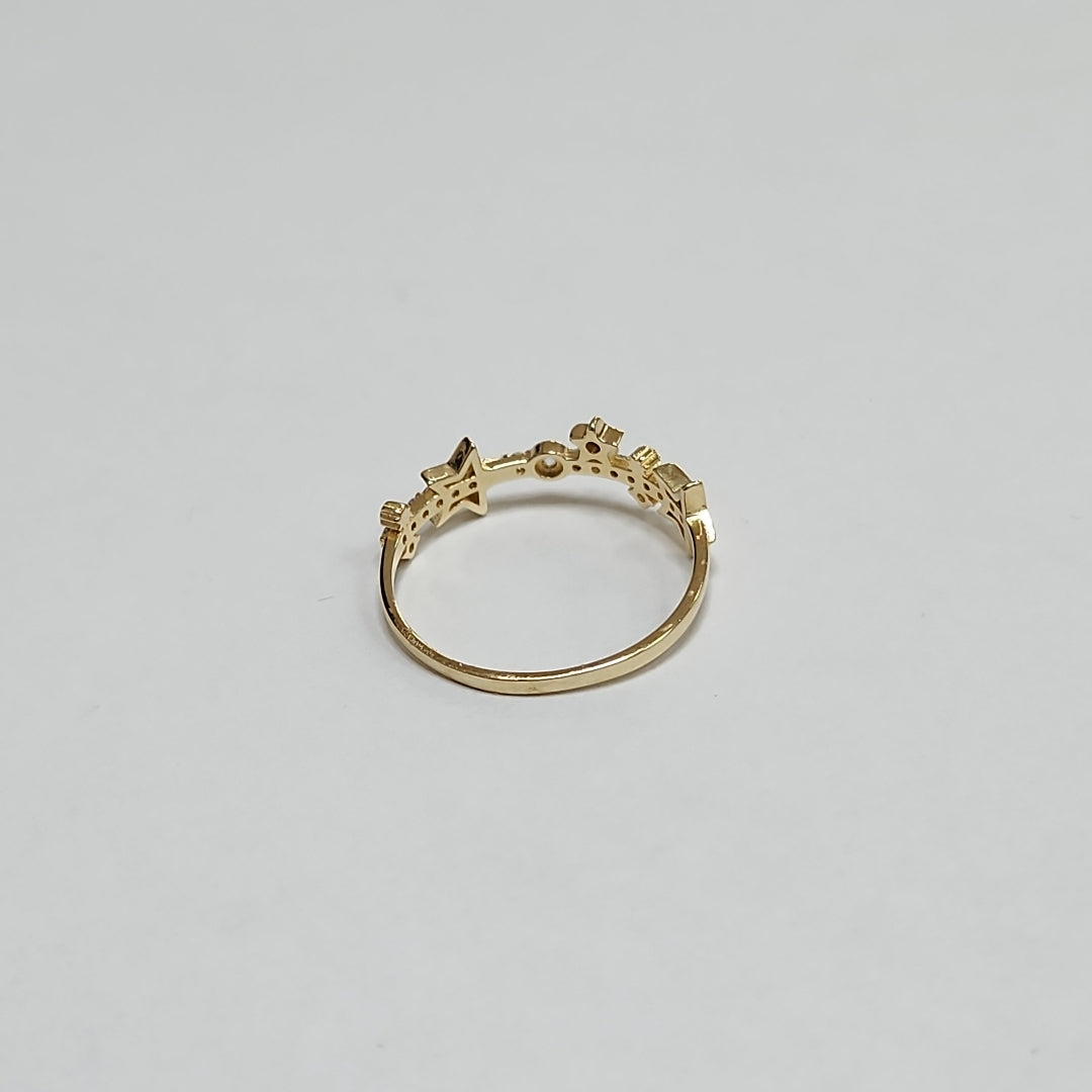 ANILLOS DAMA ORO 14K 1.5 (NUEVO)
